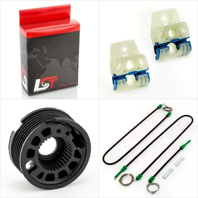 Produktbild von Fensterheber Reparatursatz Vorne Links - Für Vw Golf 5 V 2/3 Türig