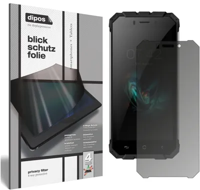 Produktbild von Schutzfolie für Ulefone Armor X Blickschutzfolie matt Folie Display Schutz dipos