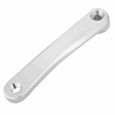 Obrázek produktu pro 170 mm -Fahrrad Aluminiumlegierung linker Einkettenkurbelarmersatz (silberes Quadratloch)
