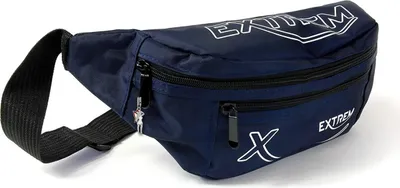 Produktbild von Bag Street Damen Herren Bauchtasche Gürteltasche blau Nylon 28x9x12 D2OTJ508B