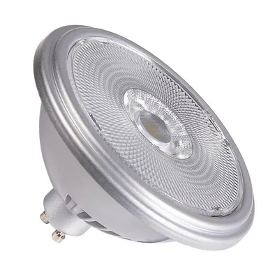 Immagine prodotto di SLV 1005276 QPAR111 GU10, lampadina LED, lampada argento 12,5W 2700K CRI90 30°