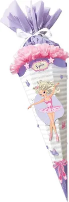 Produktbild von URSUS Schultüte Bastelset Easy Line : Fantasy Ballerina Motiv: Fantasy Ballerina