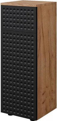 Produktbild von Midischrank Vicco Irma Anthrazit gepunktet 30 x 81 cm mit 1 Schublade, 2 Fächer, Badezimmer, Model 42869