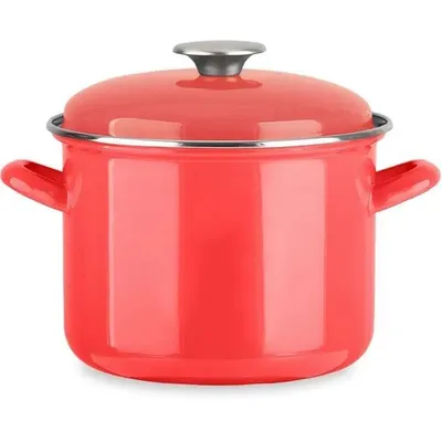 Produktbild von Catering - BAUMALU - Für alle Herdarten einschließlich Induktion - Emaille 22 x 16 cm - Rot