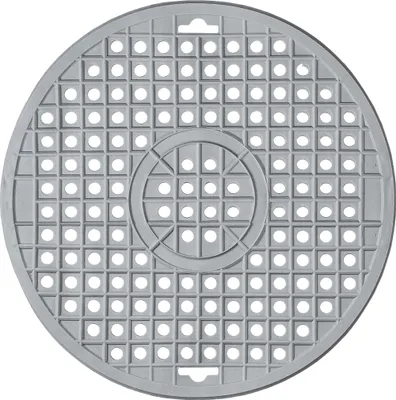 Produktbild von SPÜLBECKEN Einlage Ø31cm rund Spülbeckenmatte Spülbeckeneinlage Spülmatte Abtropfmatte Matte 131 (Grau)