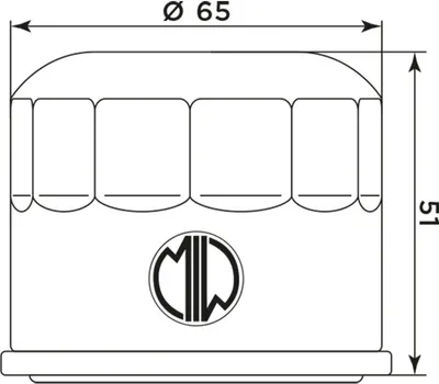Produktbild von Ölfilter Für Bmw G 310 R / Gs '17-'22 (Oem: 11428562889)