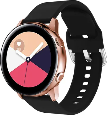 Obrázek produktu pro Samsung Galaxy Watch 3 41 mm, Samsung Galaxy Watch 40 mm, Samsung Galaxy Watch 42 mm, Samsung Galaxy Watch Active 2 40 mm, Samsung Galaxy Watch Active 2 44 mm Řemínek: imoshion Silikonband