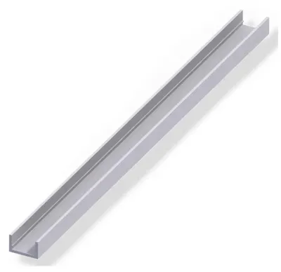 Immagine prodotto di Profilo a U in alluminio anodizzato 22.5x10 mm 1 m ALFER ALUMINIUM