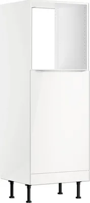 Produktbild von Optifit Backofen/Kühlumbauschrank für 88er Einbaukühlschrank Arvid986 BxTxH 60 x 58,4 x 176,6 cm weiß glänzend zerlegt A