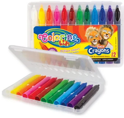 Produktbild von Gesichtsbemalung COLORINO 12St
