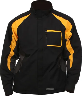 Produktbild von Scheibler Arbeitsjacke, atmungsaktiv, Wind fest, wasserfest, schwarz/gelb/grau, Größe L