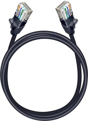 Obrázok produktu pre Vention IBEBL, 10 m, Cat6, U/UTP (UTP), RJ-45, RJ-45, Čierna