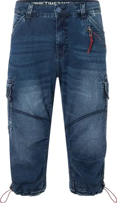 Produktbild von Timezone Shorts 3/4 Denim Pants loose Fit Mid Waist Jeansshorts Größe: 31W