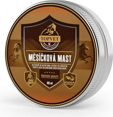 Image de Pommade au souci pour chevaux TOPVET 100ml