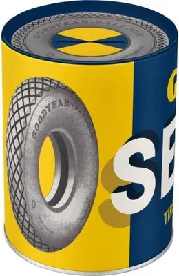 Zdjęcie produktu dla Metalowa Skarbonka Goodyear - Service