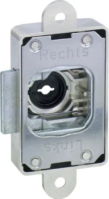 Produktbild von JUNIE ASS 1781 Zylinder-Kastenschloss Dornmaß 20 mm, Zinkdruckguss vernickelt
