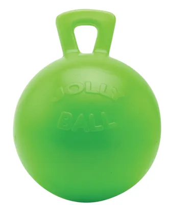 Produktbild von Jolly Ball Spielball für Pferde oder Hunde -  25 cm Grün-Apfelduft