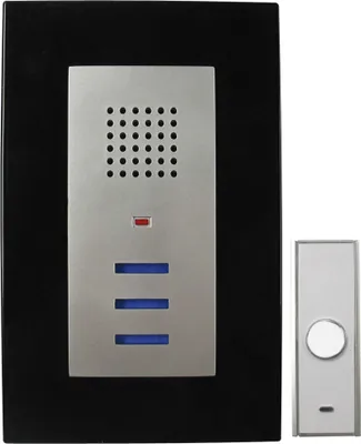 Obrázek produktu pro REV 0046830, Stříbrná, IP20, IP44, Bezdrátový, 434 MHz, 100 m, Baterie