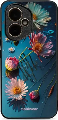Immagine prodotto di Custodia per cellulare per Honor 400 5G, Mobiwear Glossy Case, Blue-Flowery