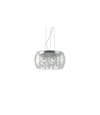 Produktbild von Moderne Aufhängung Audi-80 Transparentes Metall 5 Lichter G9 3W 3000K Warmes Licht