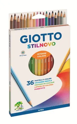 Zdjęcie produktu dla Kredki Stilnovo Intense 36 kolorów GIOTTO