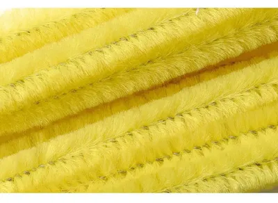 Zdjęcie produktu dla KNORR prandell 218476055 Drut szenilowy 50 cm Ø 8 mm cytrynowożółty