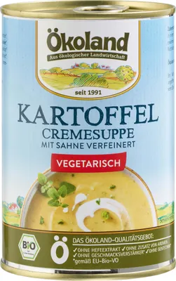 Produktbild von Ökoland Kartoffel-Cremesuppe -  - 400g