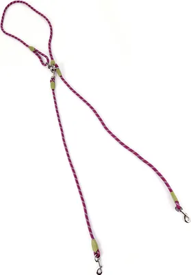 Produktbild von Freihaendige Hundeleine, Nylon-Trainingsleine fuer Haustiere mit reflektierenden Naehten, verstellbare Umhaengeleine fuer kleine, mittelgrosse und grosse Hunde