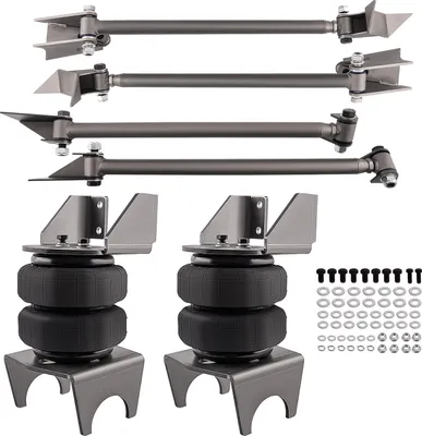 Obrázek produktu pro Univerzální zadní trojúhelníková sada 4 článků 2500lbs Air Bellows pro nákladní automobily Pickup