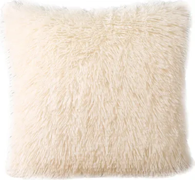 Produktbild von warme weiche flauschige Wurfkissen -Hülle Abdeckung Kissen Home Bett Sofa Autodekoration-Beige
