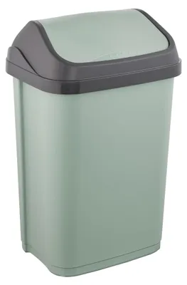 Image de keeeper Swantje Poubelle 25L couvercle basculant Vert nordique 4052396104721