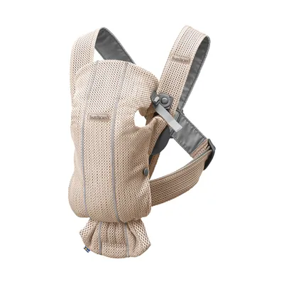 Produktbild von BabyBjörn Babytrage Mini, 3D-Netzstoff, Perlmuttrosa
