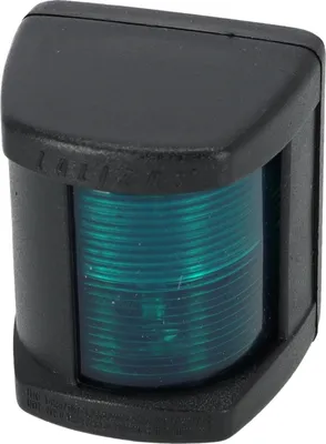 Produktbild von 12 V Steuerbordlaterne 112,5° Positionslicht Grün für Boote, Schlauchboot Positionsleuchten Steuerbord