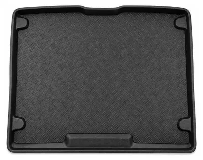 Productafbeelding van Rubberen kofferbakmat voor Mercedes-Benz Citan vanaf 2012 – zwart, op maat
