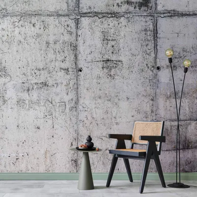 Produktbild von Selbstklebende Folie Fototapete - Concrete Wall 392x280 cm Muster f-A-0332-a-a