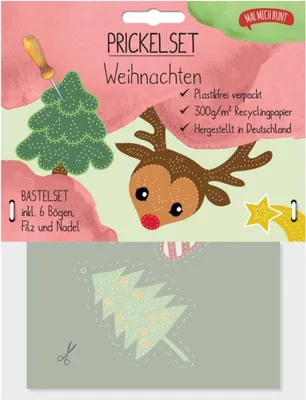 Immagine prodotto di Prickelset - Natale 6 fogli