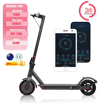 Produktbild von JUICEASE TX01 Elektroroller 350W 36V 8,5 Zoll faltbar 31 km/h APP