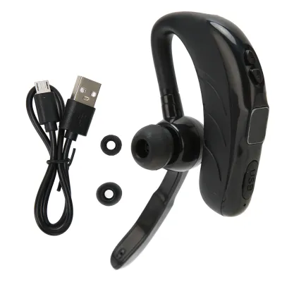 Produktbild von Bluetooth-Ohrhörer, HD-Anrufe, wiederaufladbares kabelloses Einzelohr-Headset mit Power-Display für Telefon-Tablet