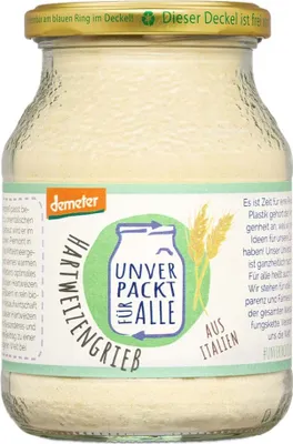 Produktbild von Hartweizengrieß - Demeter 400g
