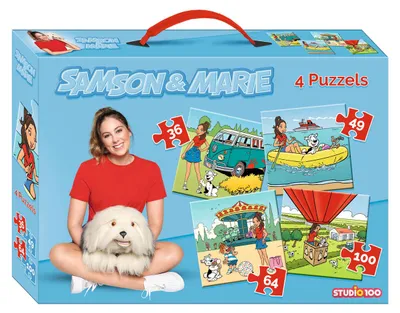 Zdjęcie produktu dla Samson & Marie – Puzzle 4 w 1