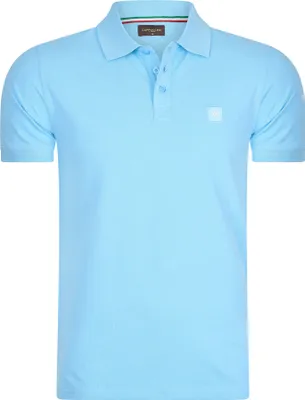 Zdjęcie produktu dla Cappuccino Italia Polo Plain Pique Blue - Large S