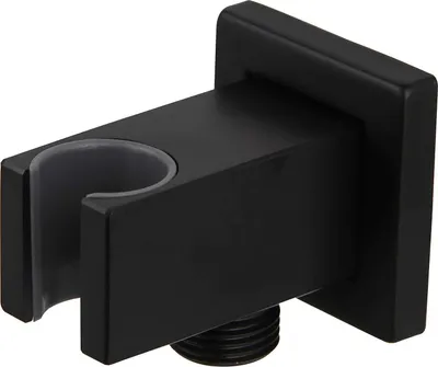 Produktbild von Schwarze Messing-Handdouche Halterung 1/2" Bad