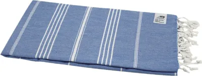 Produktbild von Hamamtuch Saunatuch "Sultan" jeansblau Baumwolle