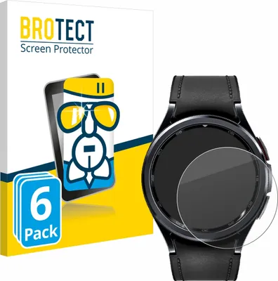 Produktbild von 6x BROTECT Schutzglas für Samsung Galaxy Watch 6 Classic (43 mm) Schutzfolie Panzer Folie Glas Display Schutz klar