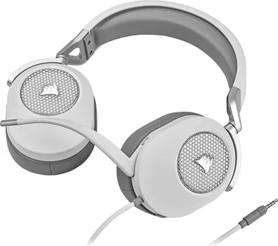 Obrázek produktu pro Corsair HS65 SURROUND, Kabel, Hraní, 20 - 20000 Hz, 282 g, Sluchátka s mikrofonem, Bílá