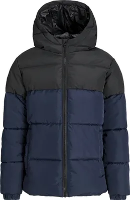 Zdjęcie produktu dla Jack & Jones 12279726_2077_1194647_140, Puchówka, Uni , Dorosły, Zamek błyskawiczny, Poliester, Niebieski