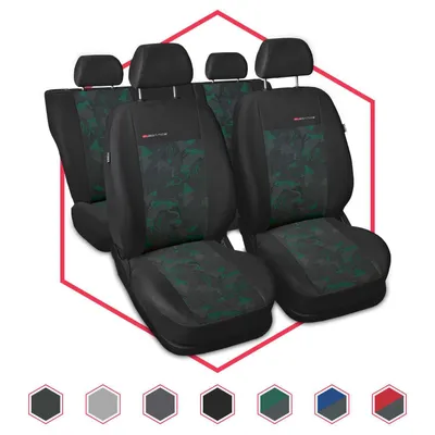 Produktbild von Autositzbezüge Universal Schonbezüge Sitzauflage PKW Auto für Peugeot 2008 Grün