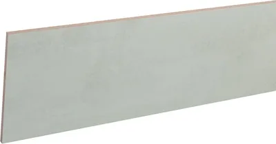 A single laminate plank with a concrete-like texture.
