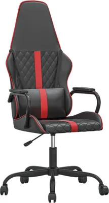 Produktbild von vidaXL Gaming-Stuhl Schwarz und Rot Kunstleder