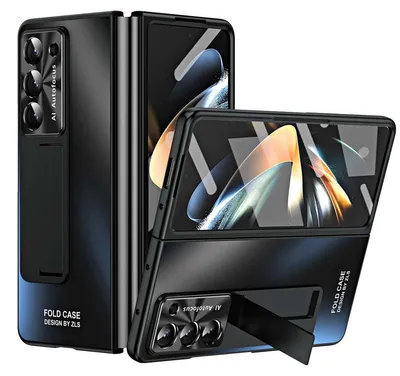 Obrázek produktu pro Pro Samsung Galaxy Z Fold5 5G ochranné pouzdro s držákem na stojánek pouzdro na mobilní telefon Pouzdro